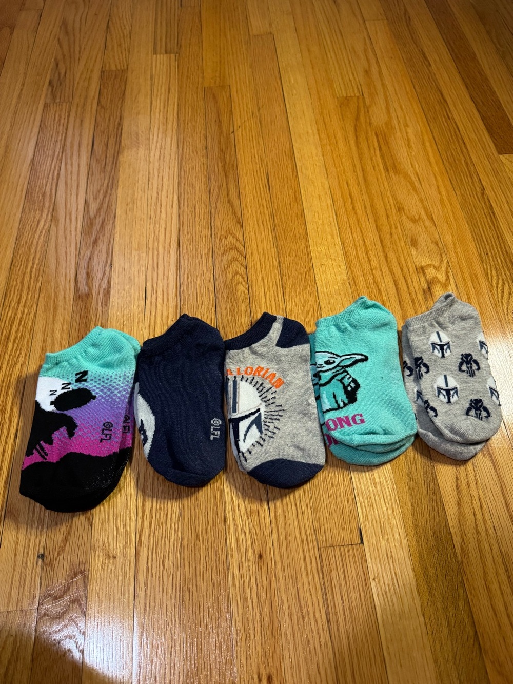 Star Wars The Mandalorian & Grogu Women’s Ankle Socks 5 Pair Bundle